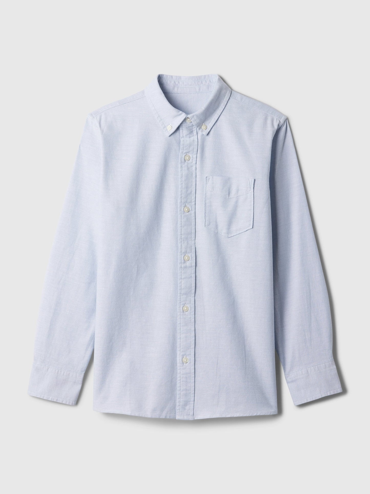 Mavi Organik Pamuk Oxford Uniform Gömlek