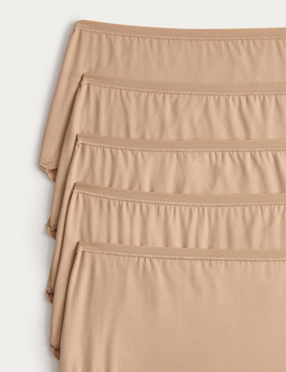 5’li Microfibre Yüksek Bel Külot Seti