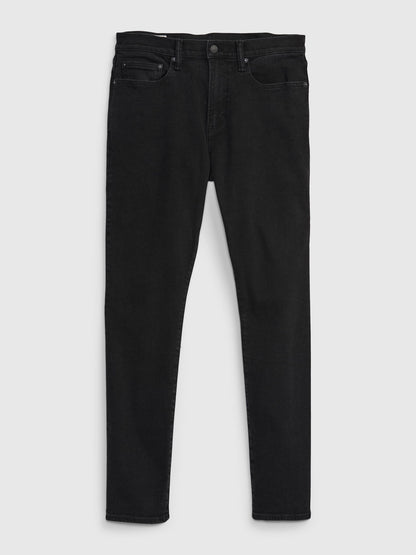 Siyah Gapflex Washwell™ Skinny Jean Pantolon