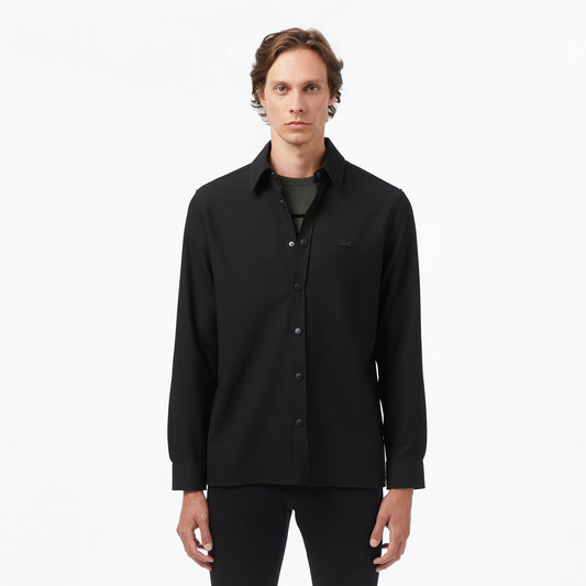 Lacoste Erkek Relaxed Fit Siyah Gömlek