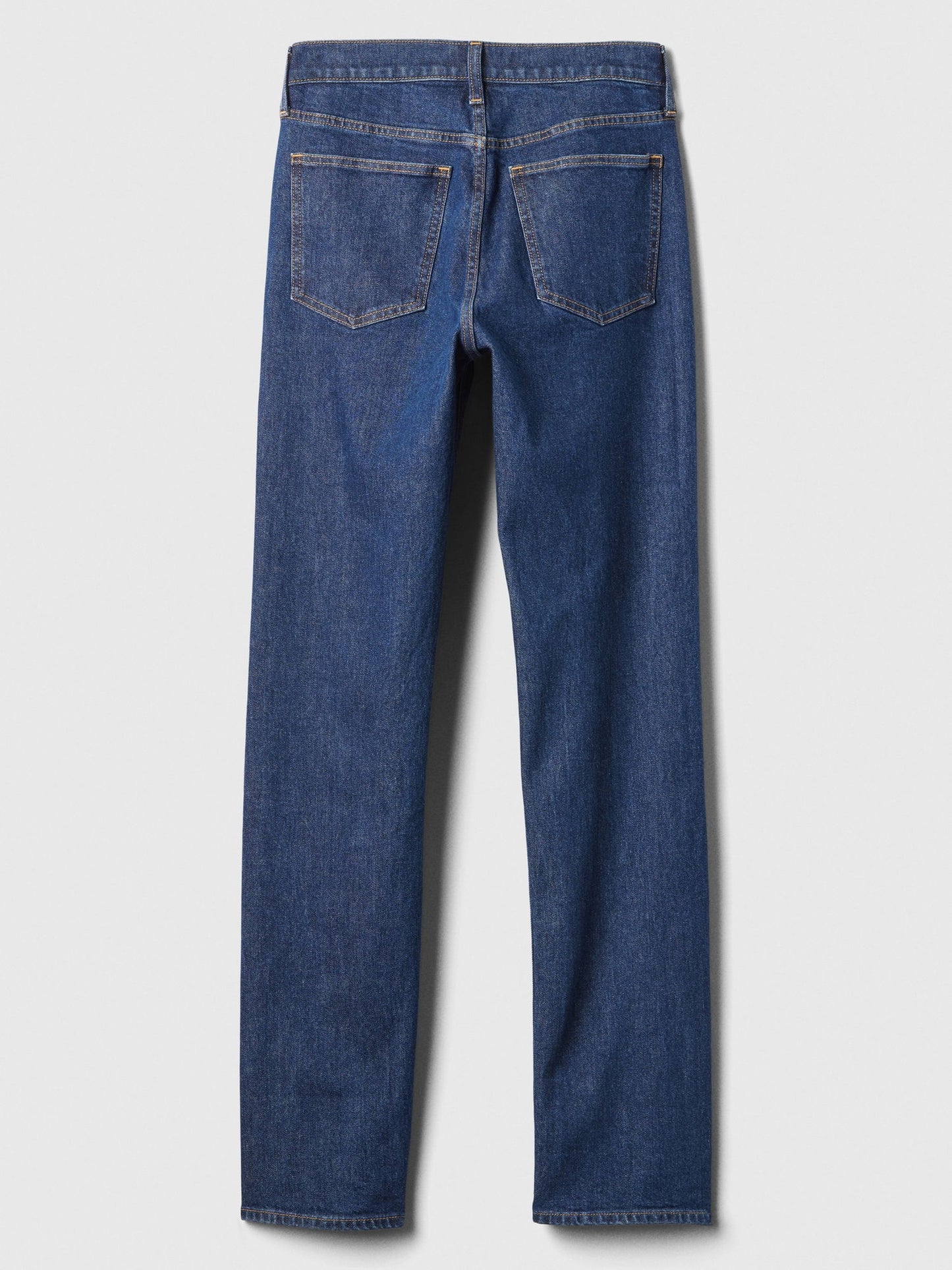 Mavi 90'ların Düz Jean Pantolon