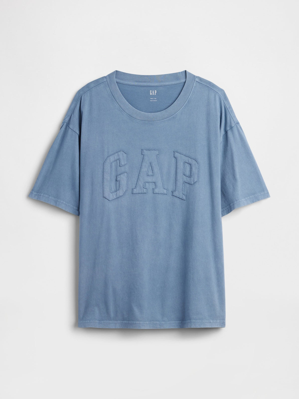 Açık Mavi Everyday Soft Boxy Gap Logo T-shirt