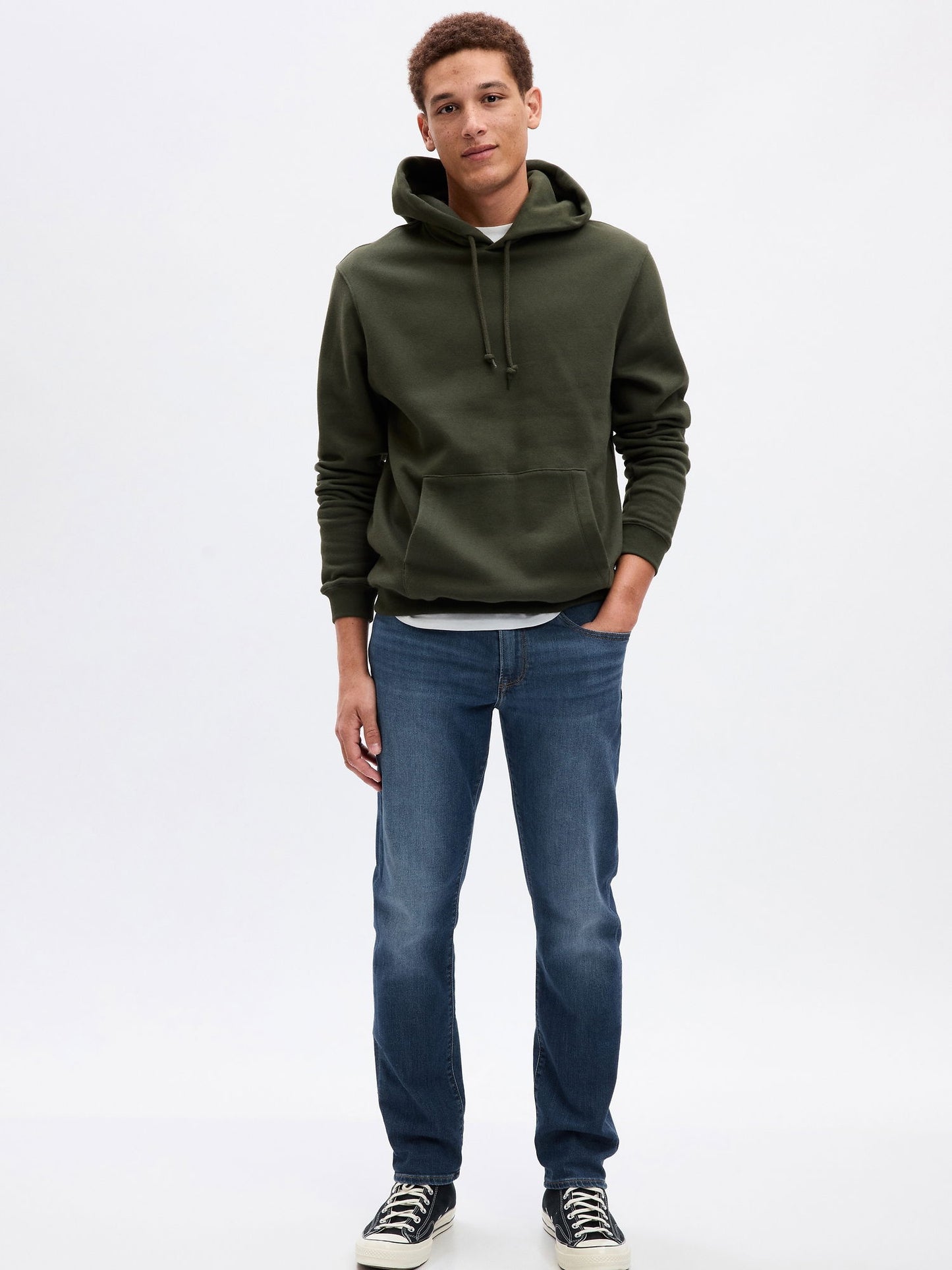 Koyu Mavi Slim Jean Pantolon