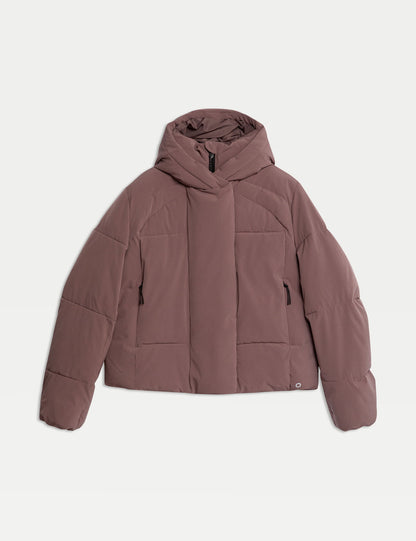 Stormwear Kapüşonlu Kısa Puffer Ceket