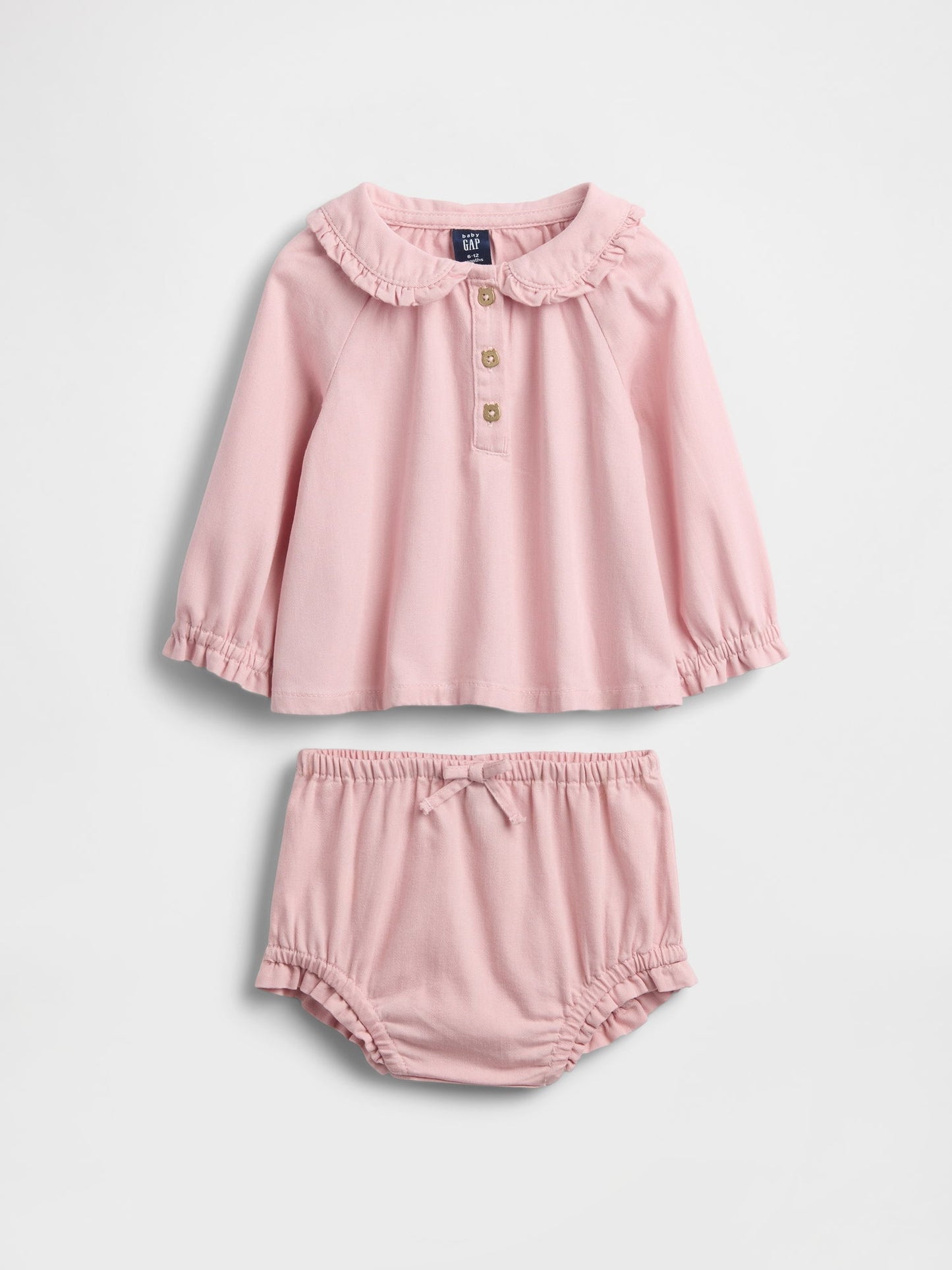 Pembe Denim Bubble Outfit Set