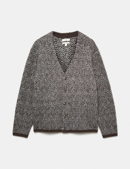 Desenli Relaxed Fit Triko Hırka