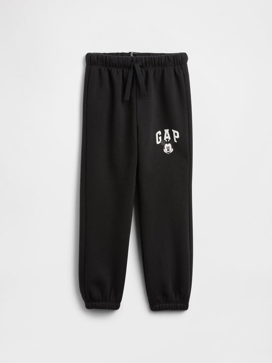 Siyah Disney Mickey Mouse Relaxed Logo Pull-on Jogger Eşofman Altı