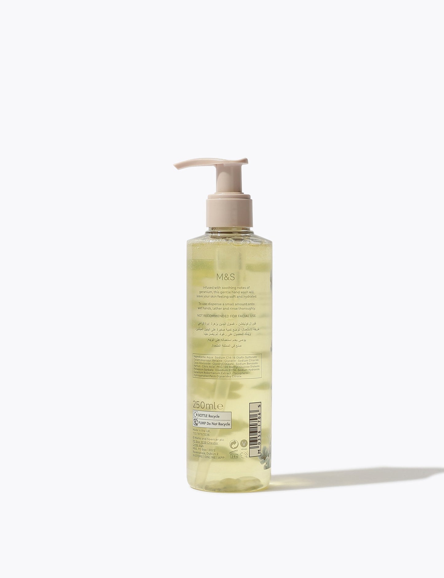 Apothecary Geranium El Yıkama Jeli 250 ml