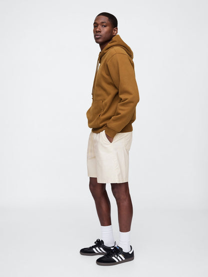 Bej Stretch Twill Şort