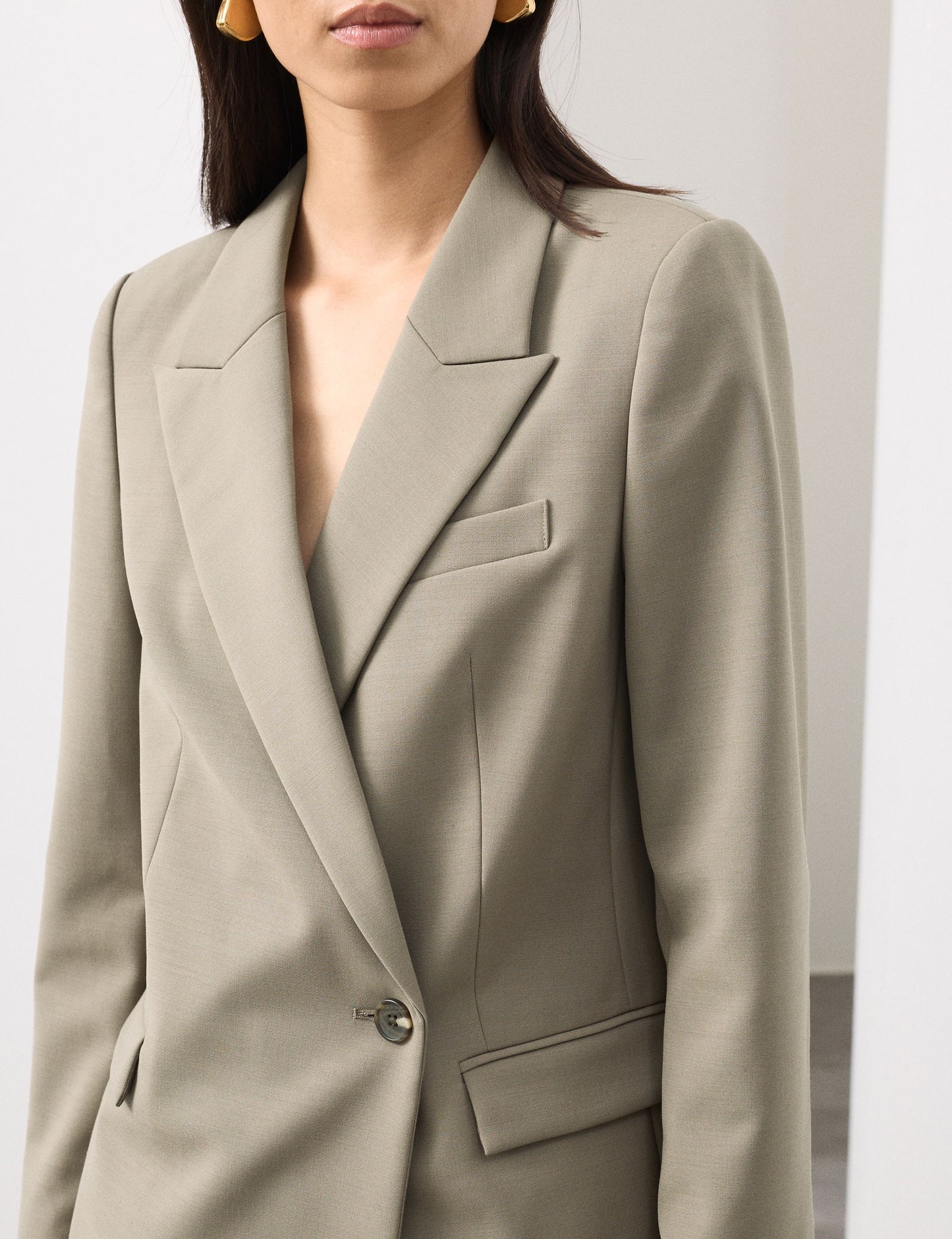 Autograph Yün Karışımlı Blazer Ceket