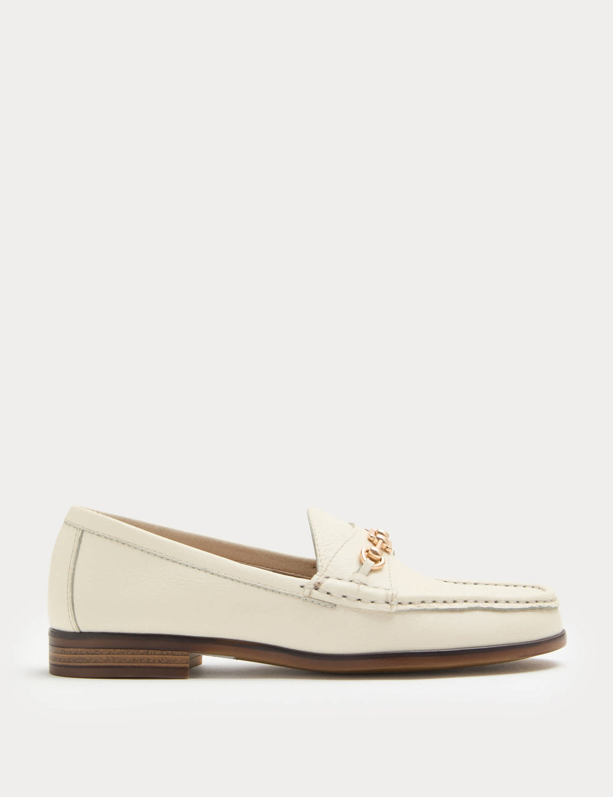 Deri Detaylı Loafer