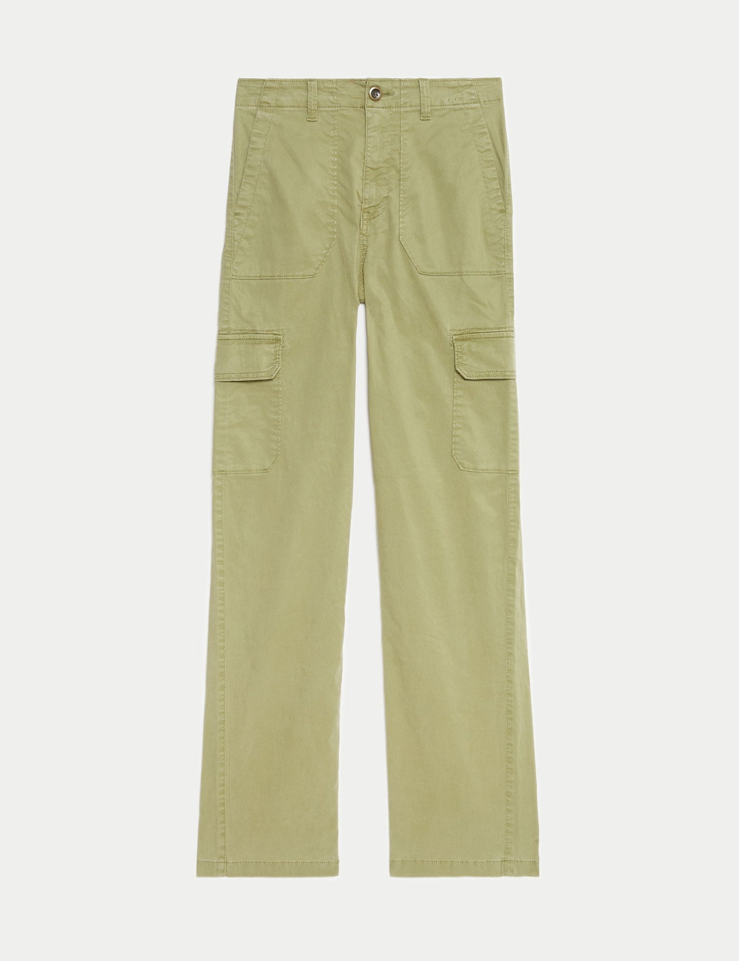 Liyosel Kargo Orta Bel Straight Fit Pantolon
