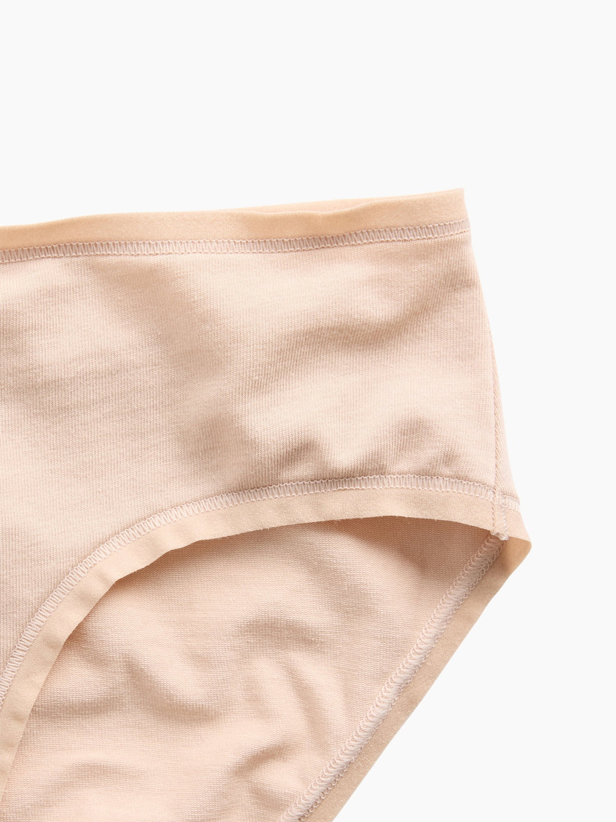 Bej Softmade Organik Stretch Pamuk Hipster Külot