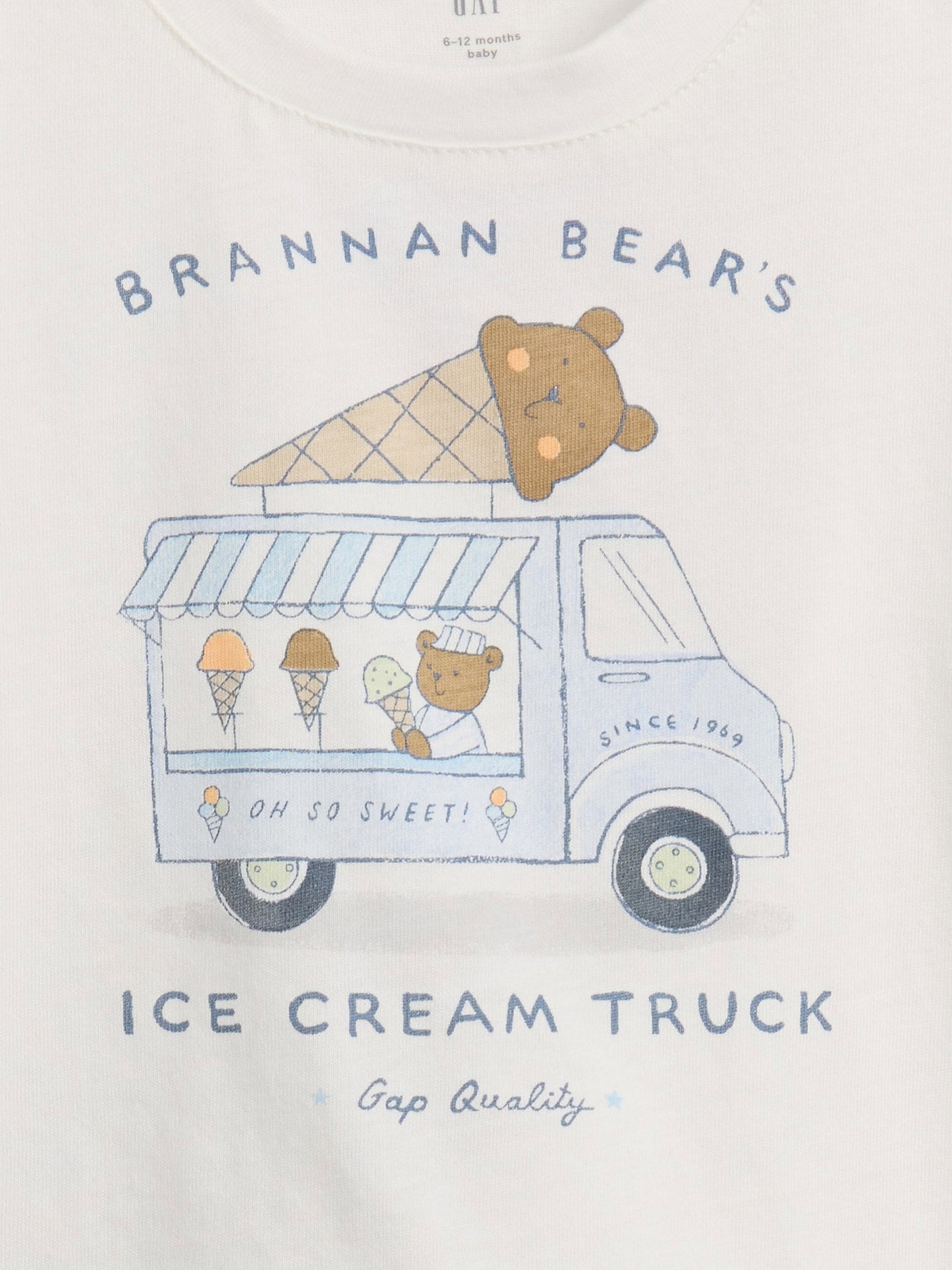 Açık Mavi Brannan Bear Outfit Set