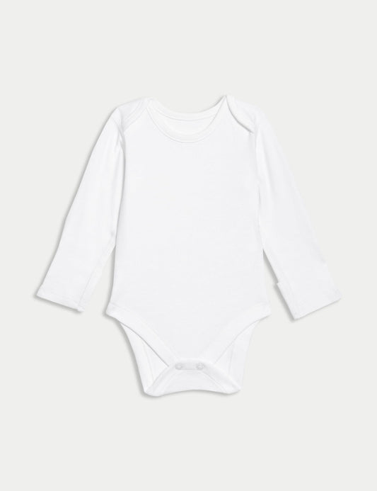 Saf Pamuklu 7'li Bodysuit Seti (0-3 Yaş)