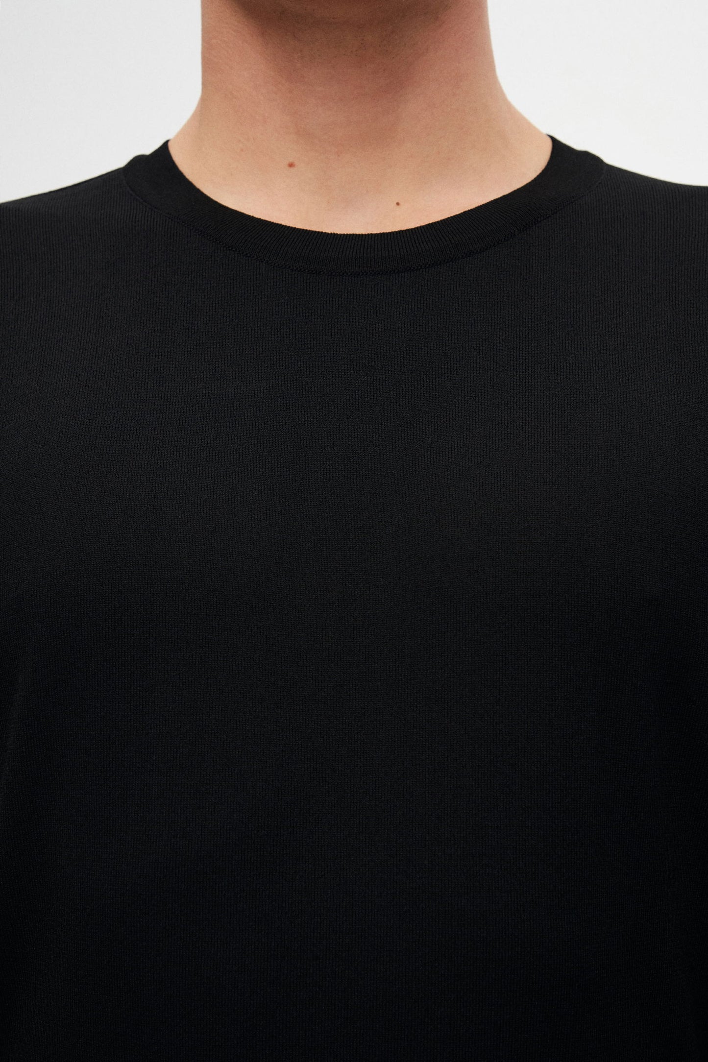 Tween Slim Fit Siyah Rayon Kazak
