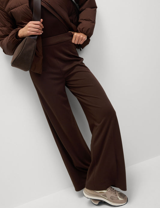 Wide Leg Örme Pantolon