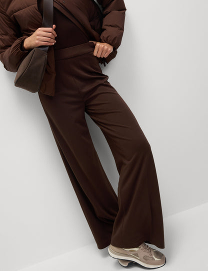 Wide Leg Örme Pantolon