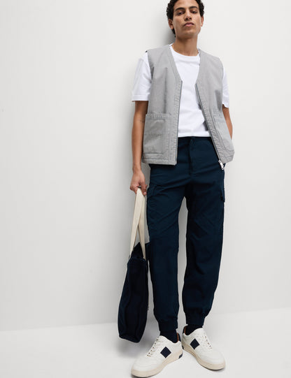 Slim Fit Ripstop Kargo Pantolon