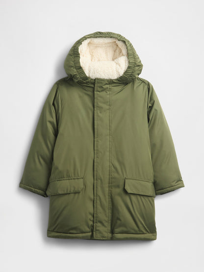 Yeşil Coldcontrol Parka