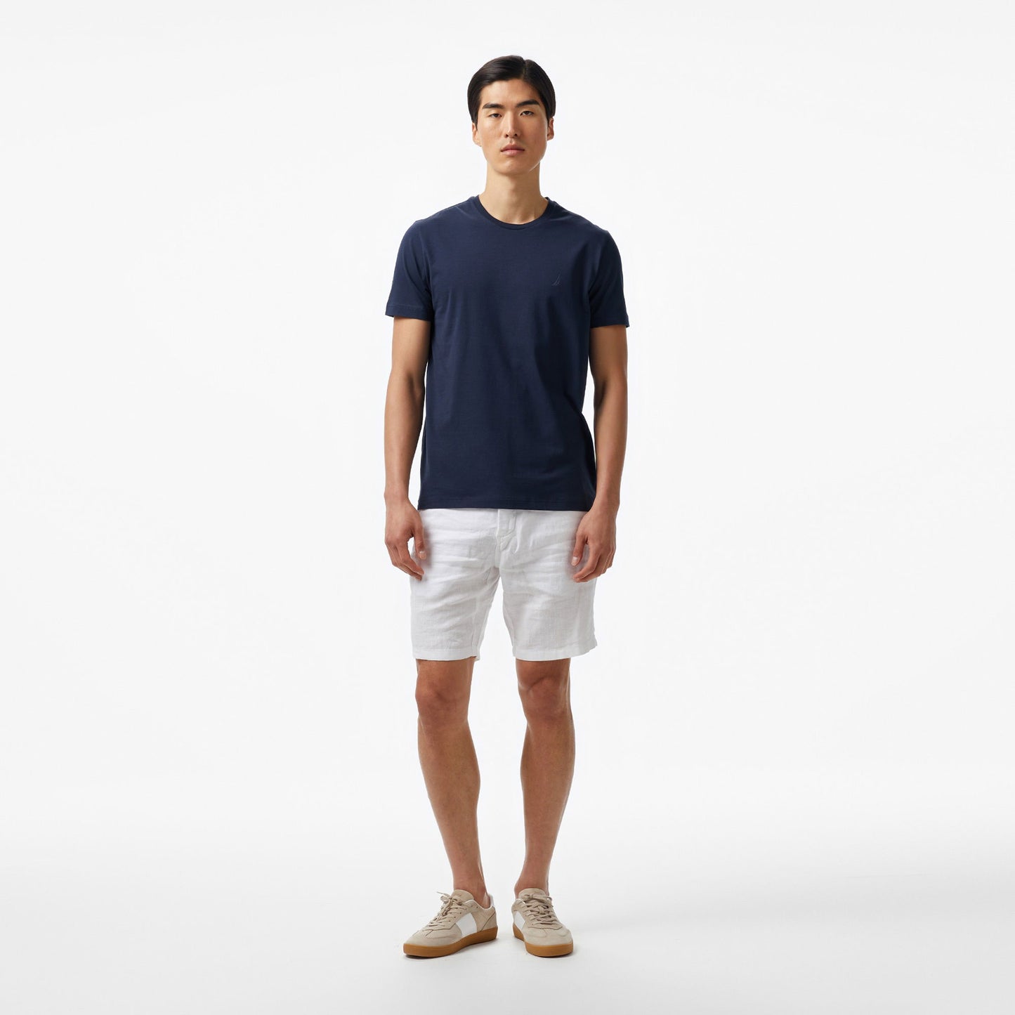 Nautica Erkek Lacivert Regular Fit T-shirt