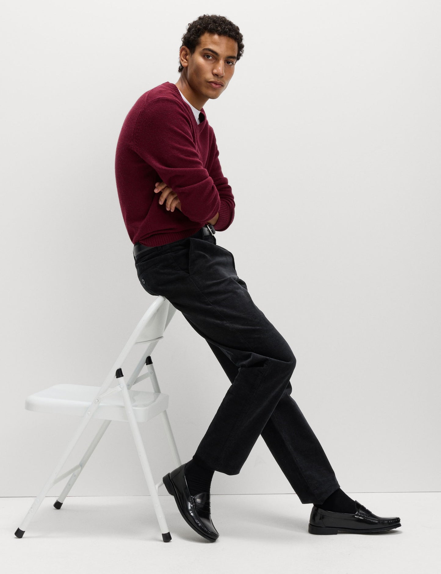 Regular Fit Kadife Esnek Chino Pantolon