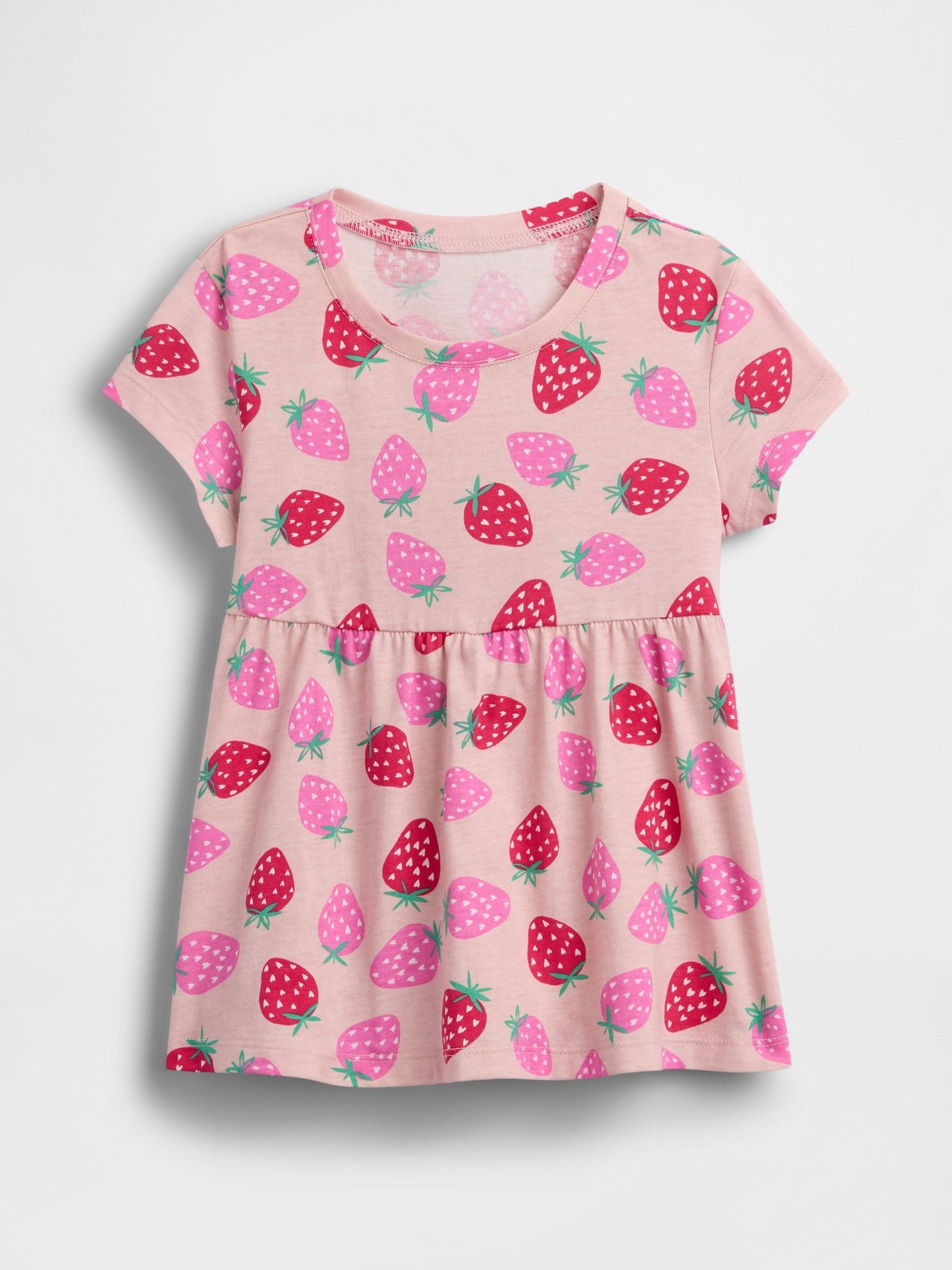 Pembe Mix & Match Babydoll Tunik Elbise