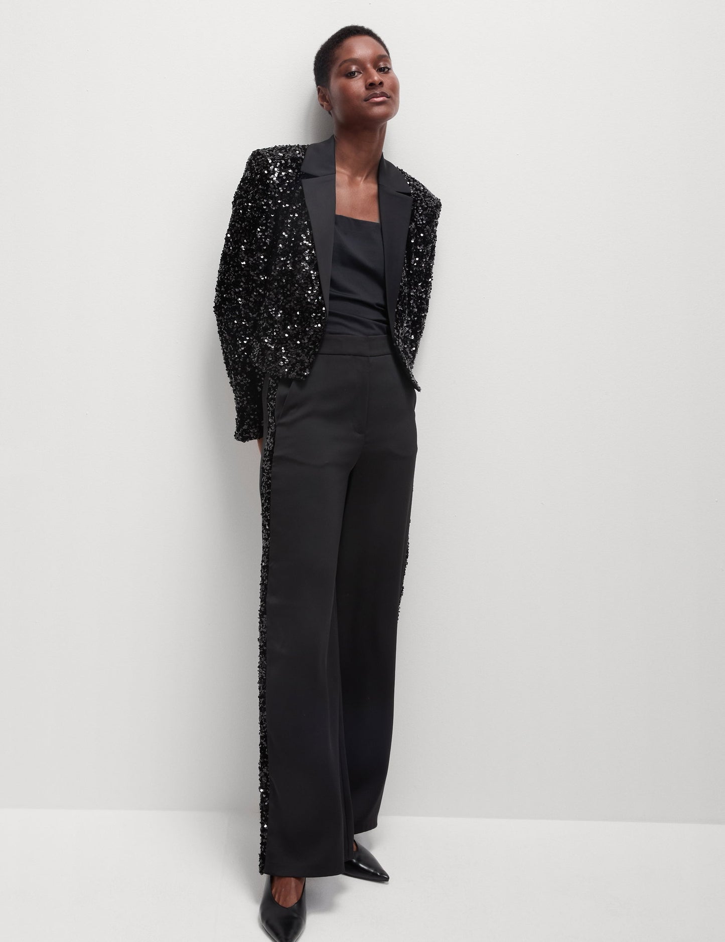 Payetli Crop Blazer