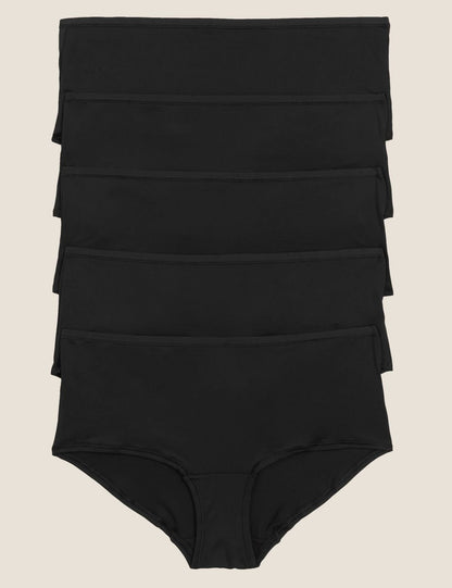 5'li Dikişsiz Short Külot Seti
