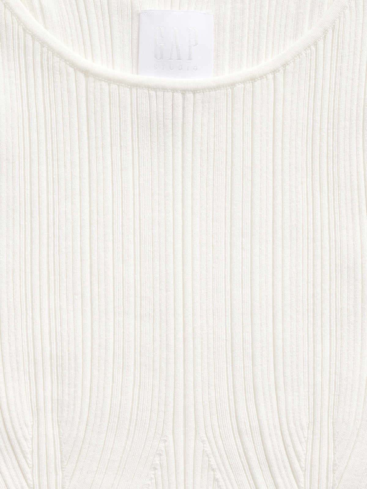 Beyaz Gapstudio Rib T-shirt
