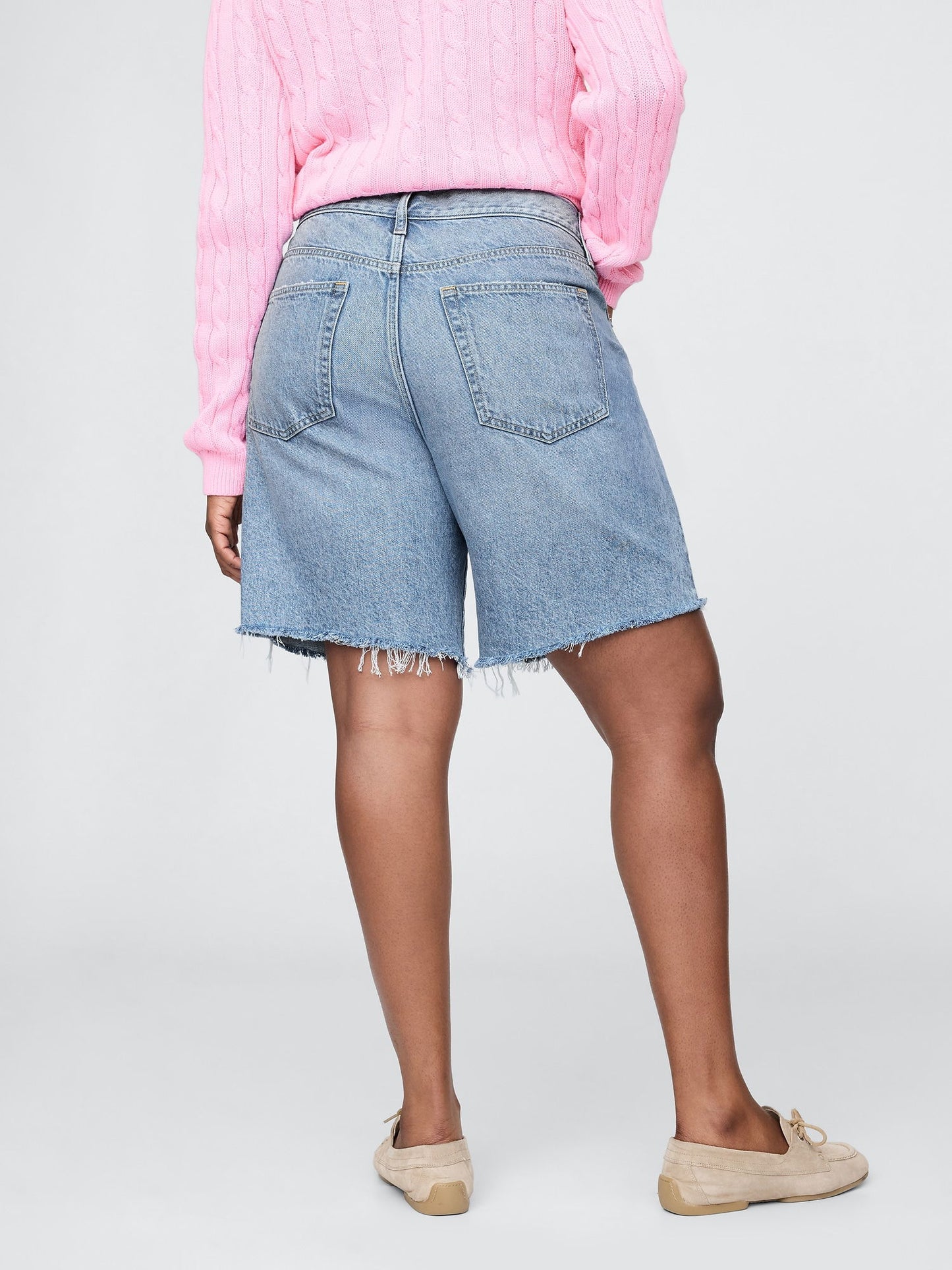 Mavi 8 Mid Rise '90s Loose Denim Bermuda Şort