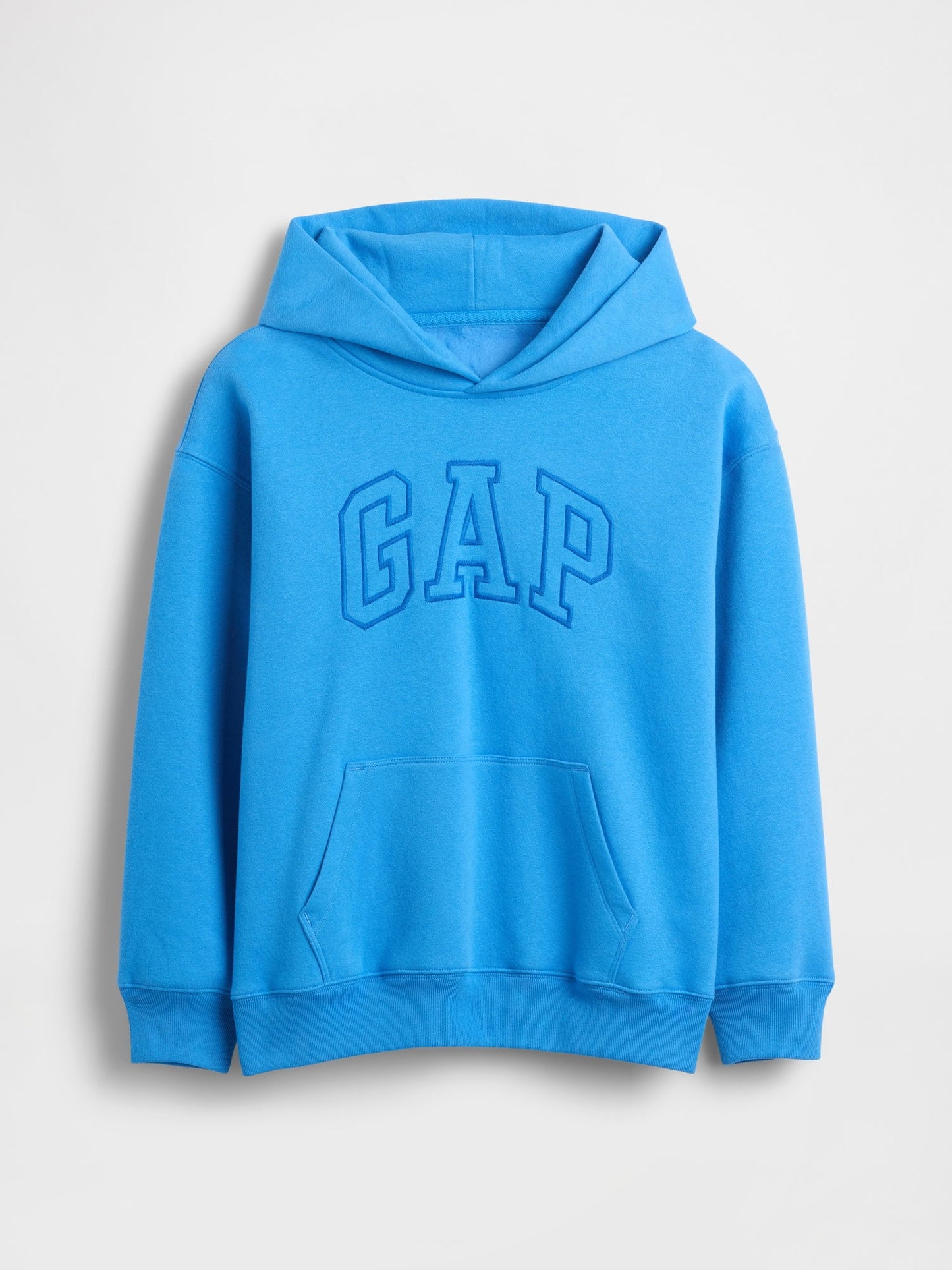 Açık Mavi Vintagesoft Relaxed Logo Sweatshirt