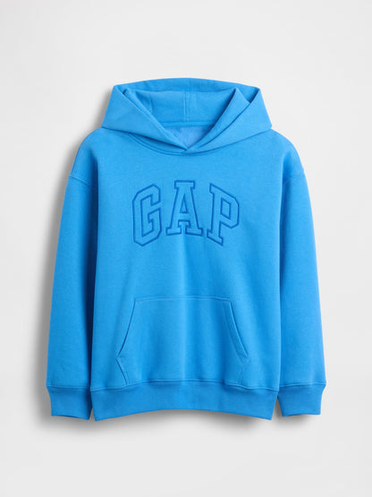 Açık Mavi Vintagesoft Relaxed Logo Sweatshirt