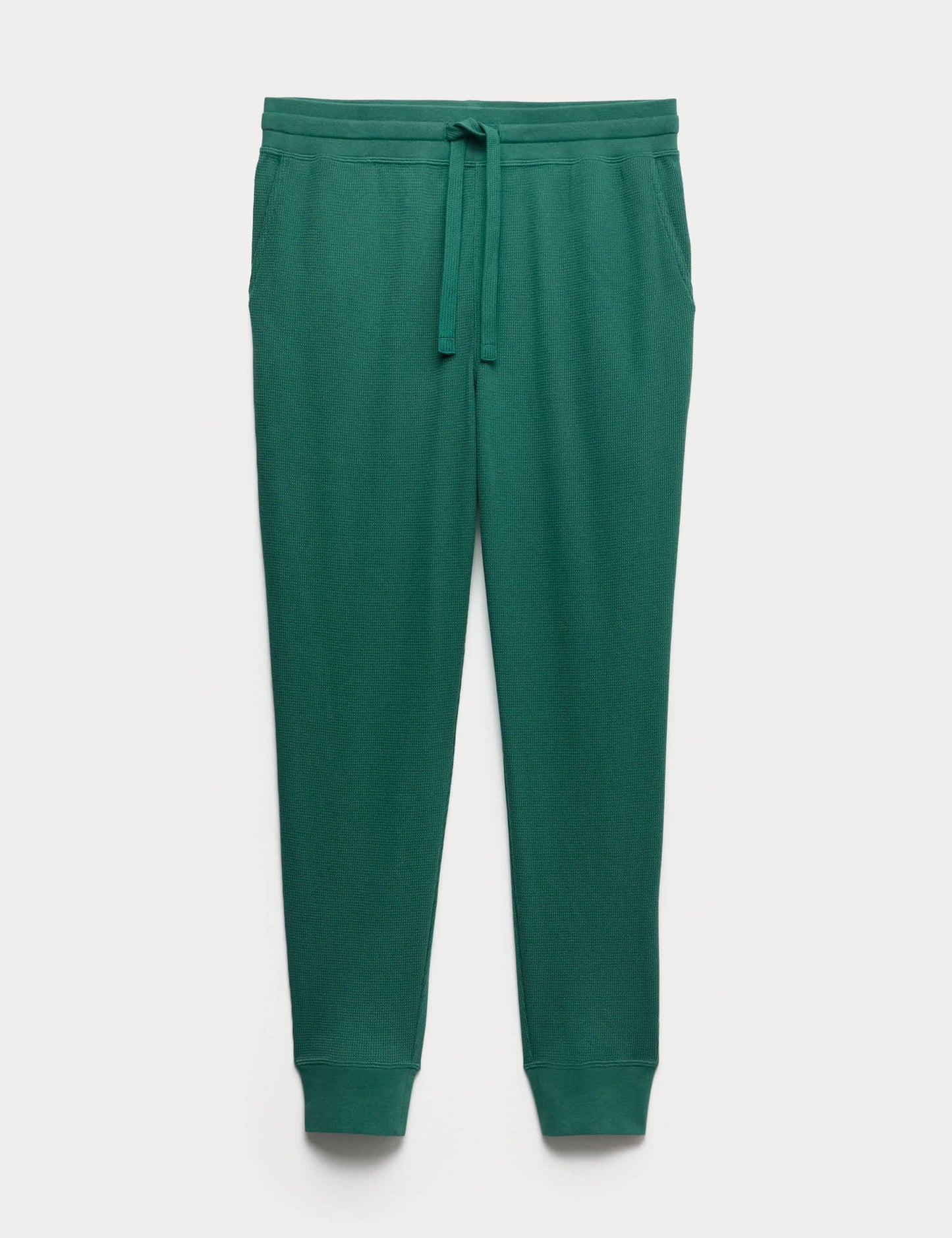 Saf Pamuklu Waffle Pijama Altı