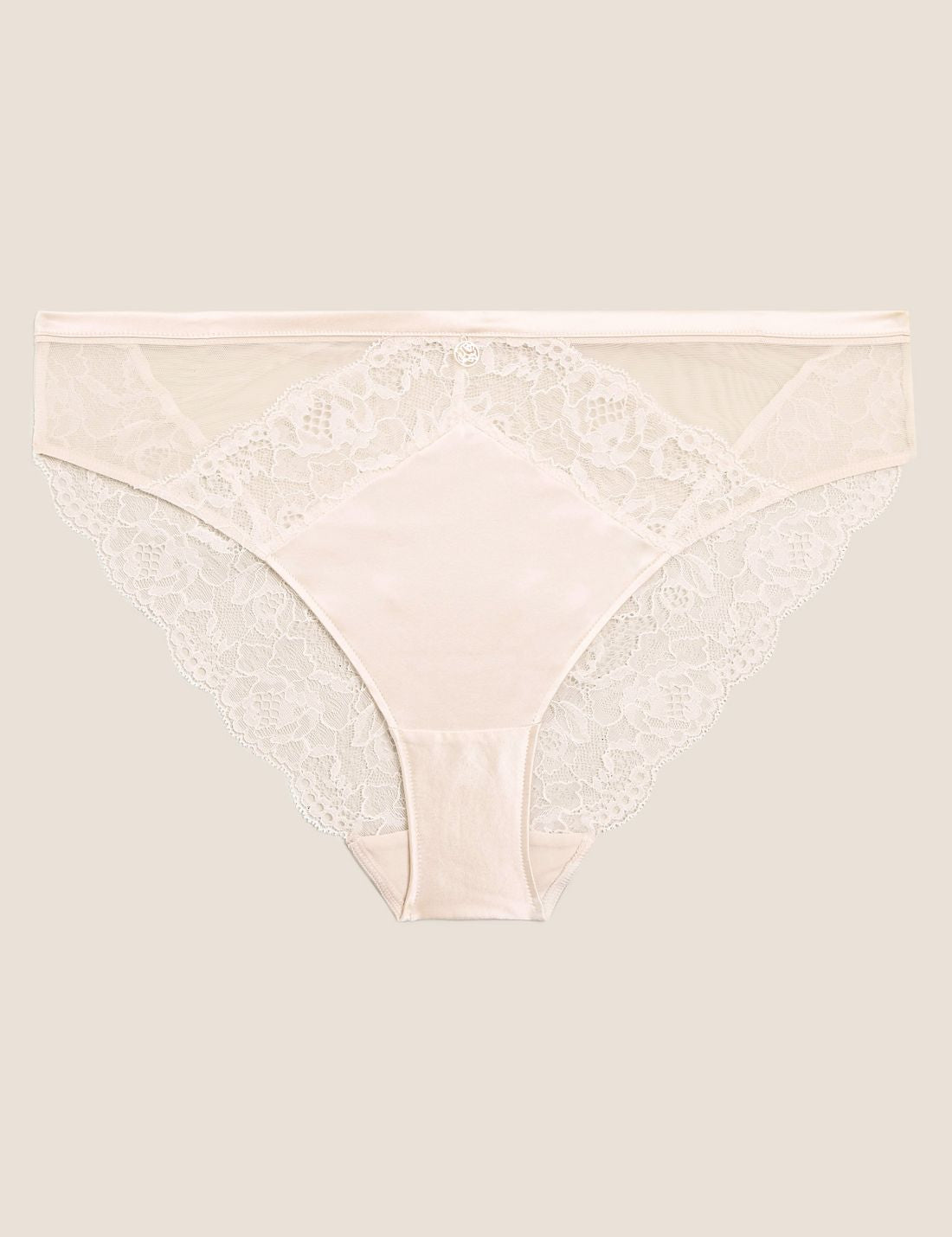 Dantel Detaylı High Leg Külot