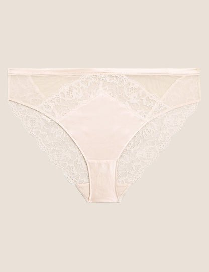 Dantel Detaylı High Leg Külot