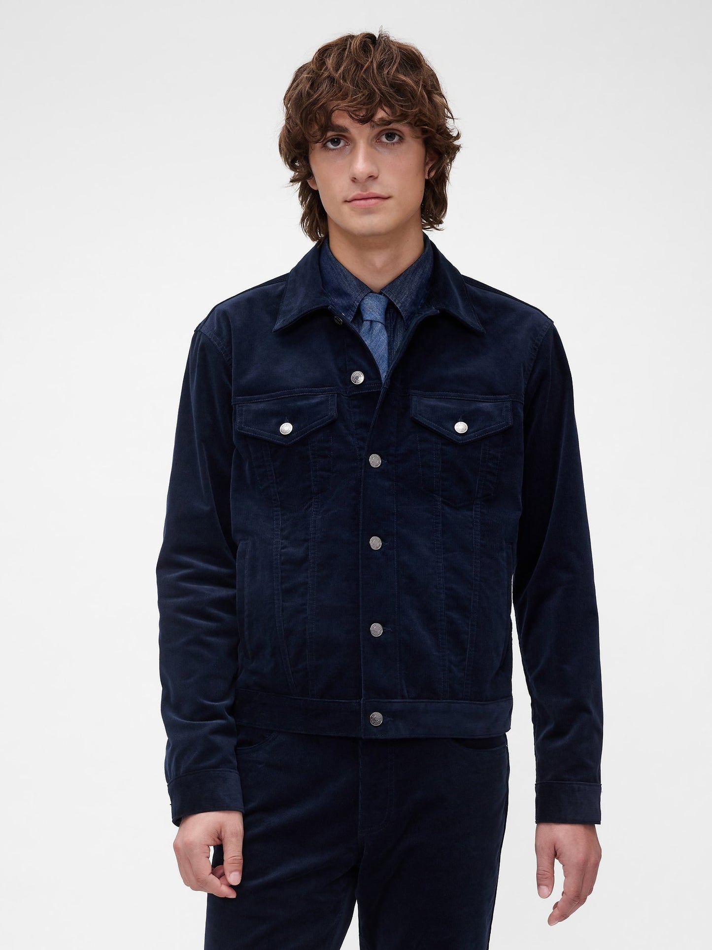Lacivert Gapstudio Icon Corduroy Ceket