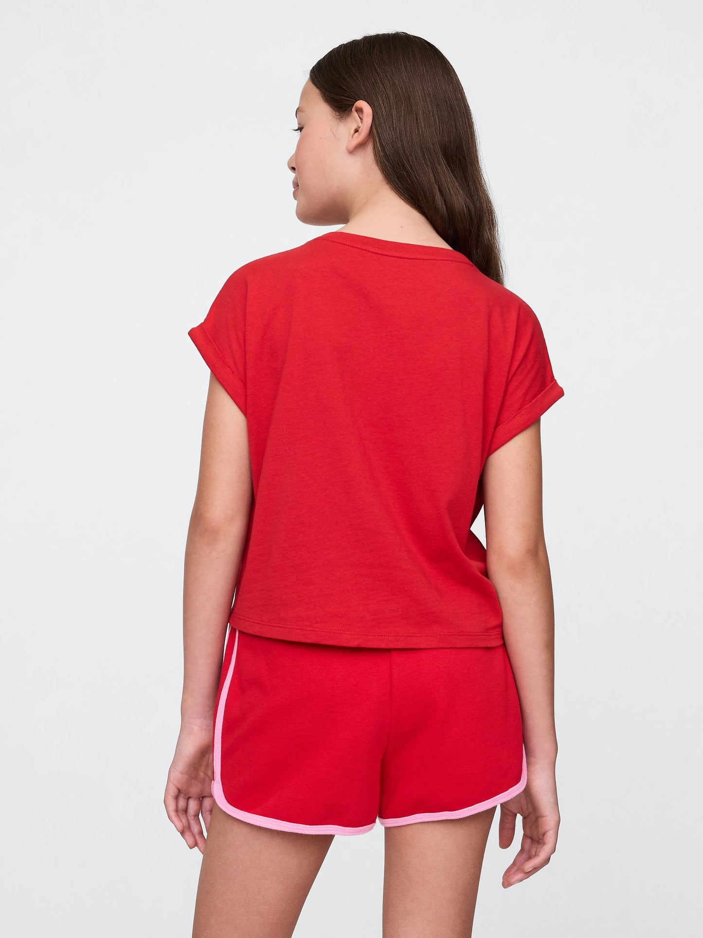 Kırmızı Gap Logo T-shirt