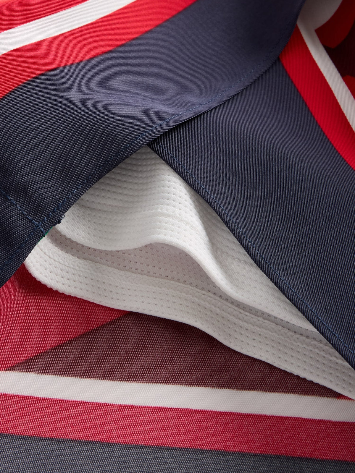 Beyaz Gap × Malbon Handkerchief Mini Elbise