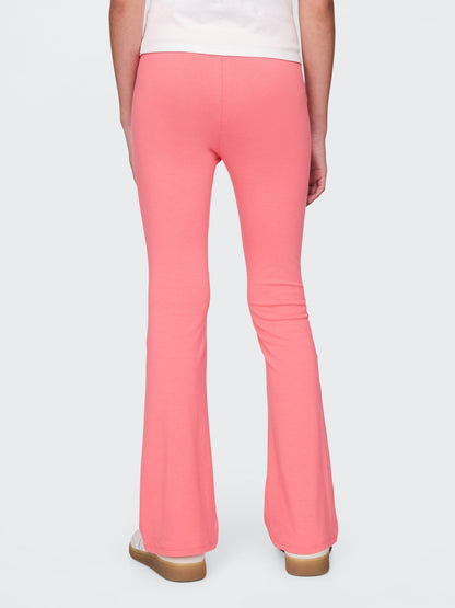Pembe Flare Legging Tayt
