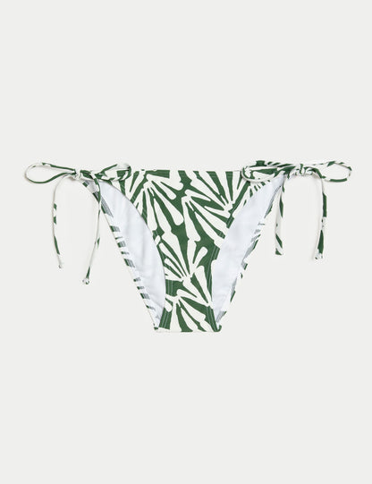 Regular Fit Desenli Bikini Altı