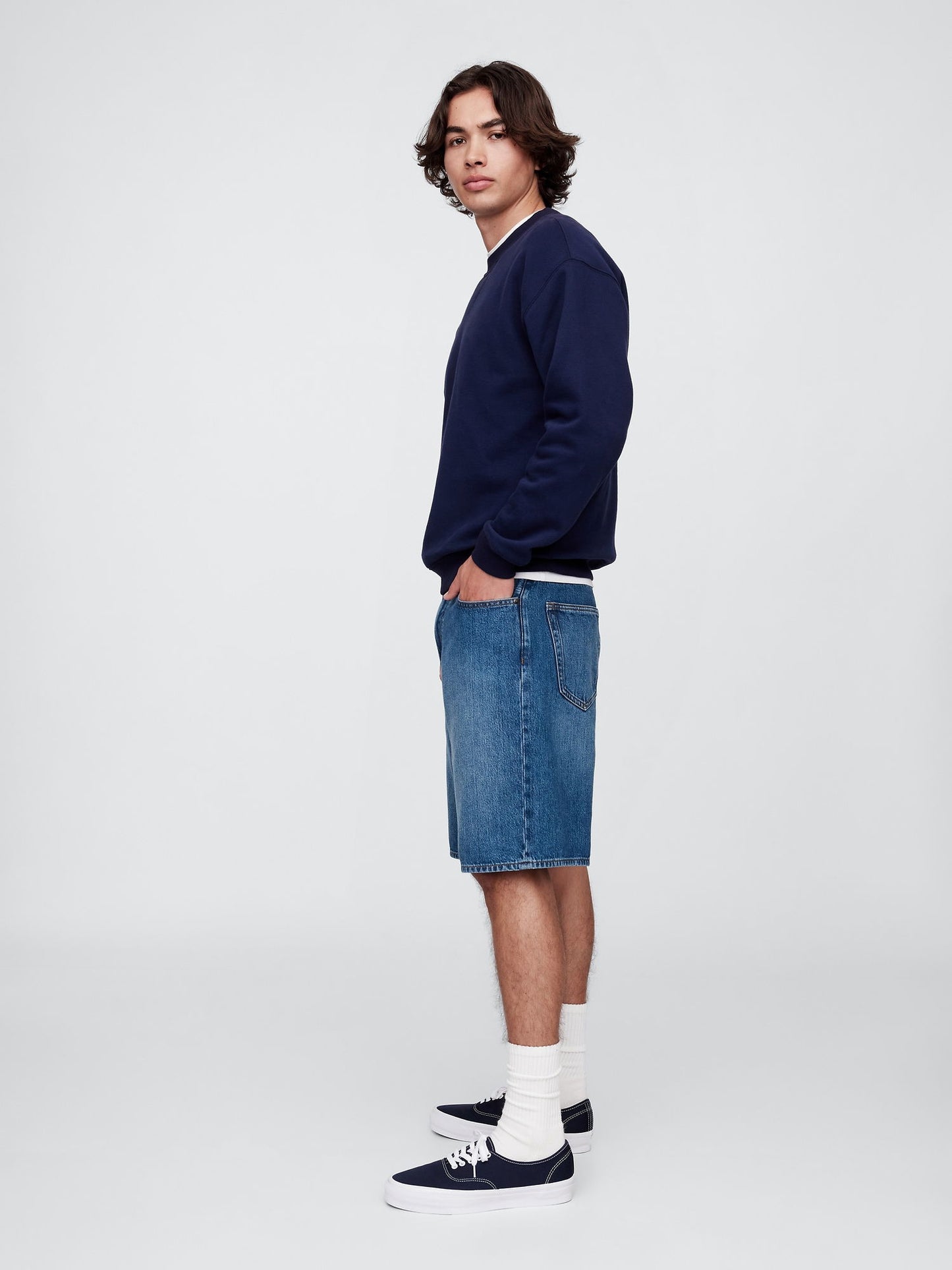 Mavi Supersoft Loose Denim Şort