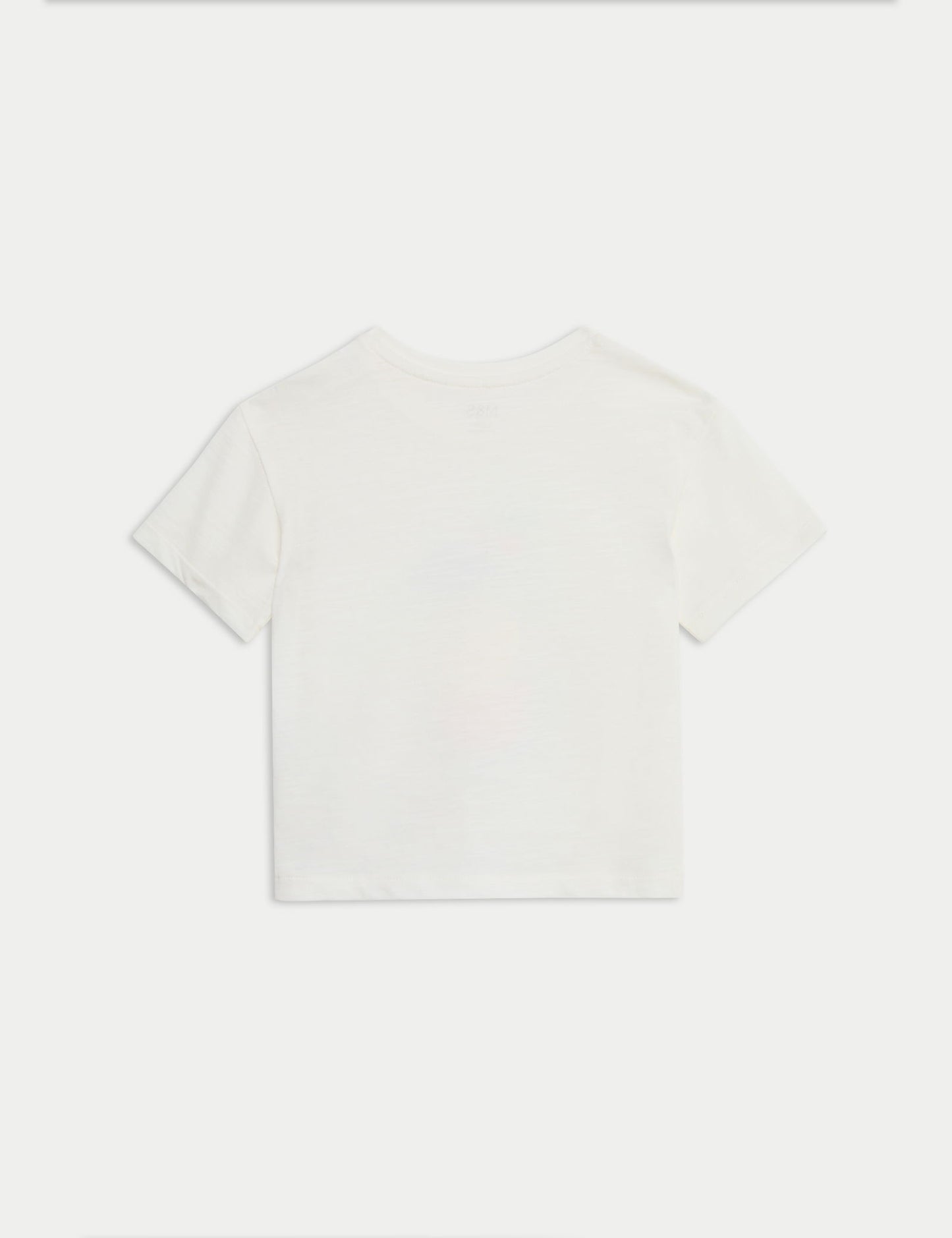 Saf Pamuklu 3'lü Kısa Kollu T-shirt (0-3 Yaş)