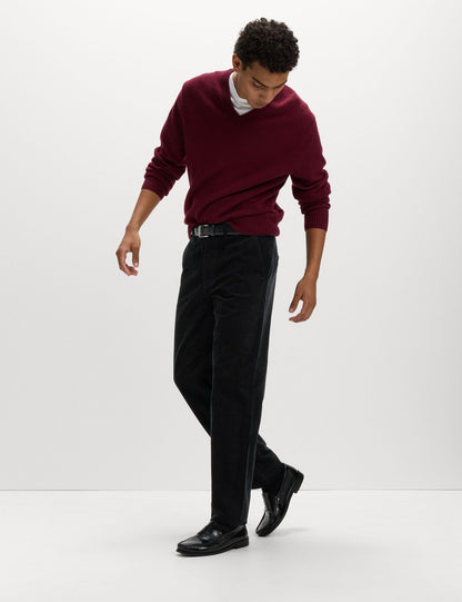 Regular Fit Kadife Esnek Chino Pantolon