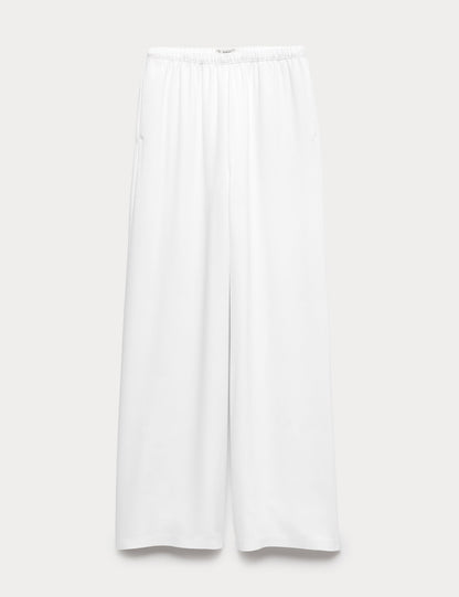 Yüksek Bel Wide Leg Pantolon