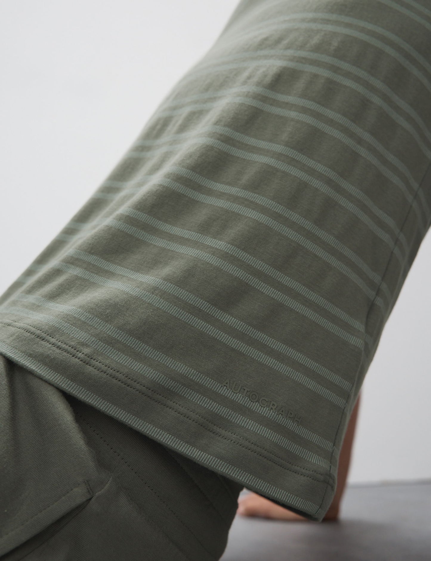 Supima® Modal Çizgili T-shirt
