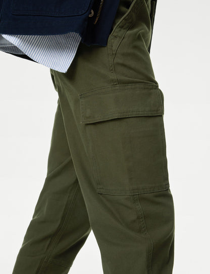 Tapered Fit Kargo Pantolon