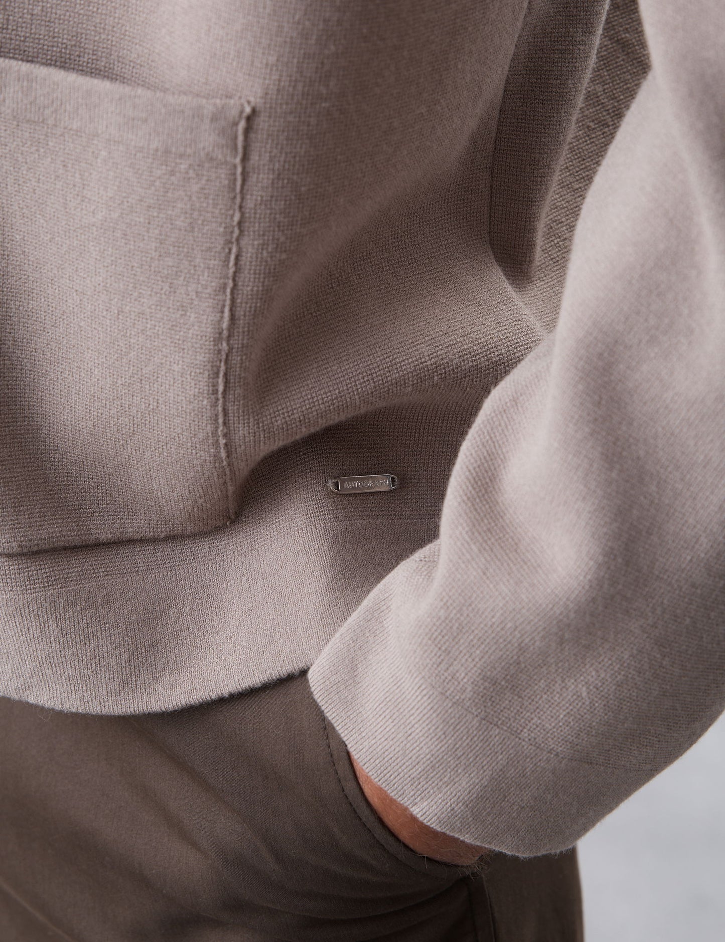 Relaxed Fit V-yaka Hırka