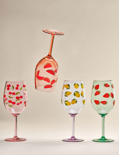 4’lü Summer Brights Piknik Kadehi Seti