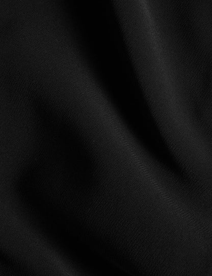 V Yaka Regular Fit Mini Elbise